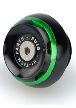 Korek wlewu oleju PUIG do motocykli Aprilia, Suzuki (wybrane modele) zielony