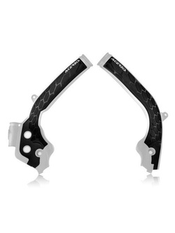 Osłony ramy Acerbis X-Grip Husqvarna/ KTM (wybrane modele) czarno-białe