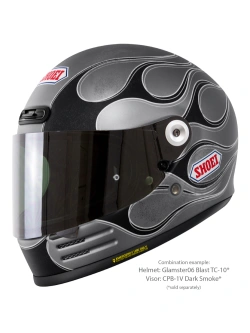 Kask integralny Shoei Glamster 06 Blast TC-10 czarno-szary