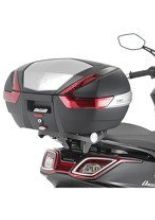 Stelaż pod kufer centralny Monokey, Monolock GIVI Kymco Downtown ABS/ TCS 125i/ 350i (15-24) [bez płyty montażowej]