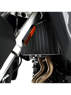 Osłona chłodnicy R&G Racing Suzuki V-Strom 800 DE (23-) aluminiowa, czarna