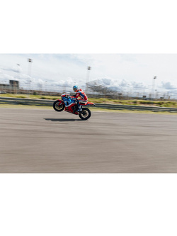 Kask integralny Shoei X-SPR PRO Escalate TC-4 czerwono-zielony