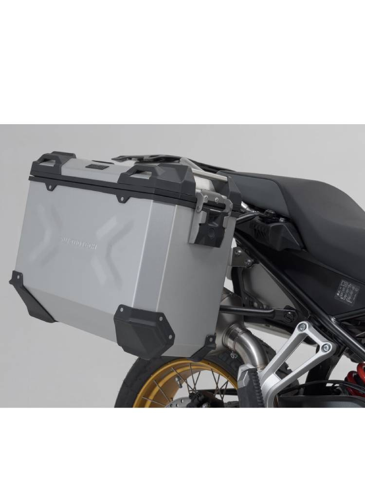 Zestaw: kufry boczne 45/37 + kufer centralny TRAX ADV + stelaże SW-Motech BMW F 850 GS Adventure (20-)/ F 900 GS Adventure (24-)