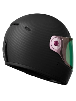 Kask integralny John Doe One Frozen Carbon czarny