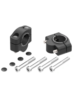 Podwyższenie kierownicy Hepco&Becker Honda CB 650 R/E-Clutch (24-) [20 mm w górę] czarne