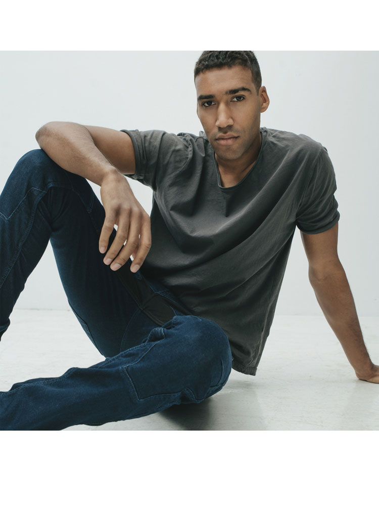 Jeansy motocyklowe Rebelhorn Vandal Twill czarne