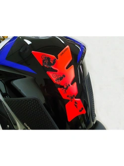 Tankpad Uniwersalny Onedesign Moon czerwony matowy