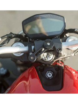 Zestaw: etui na telefon IPHONE 13 + pokrowiec + uchwyt na kierownicę Moto Bundle SP Connect