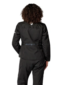 Kurtka motocyklowa damska tekstylna REV’IT! Convergent H2O czarna