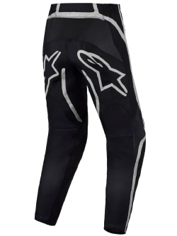 Spodnie cross Alpinestars MX Fluid Apex V2 czarno-srebrne