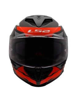 Kask integralny LS2 FF818 Storm III Komai czarno-czerwony