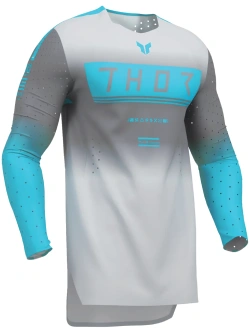 Bluza enduro Thor Sportmode szaro-błękitna