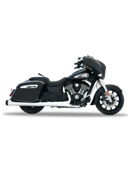 Tłumiki motocyklowe Rinehart Racing 4.5" DBX45 do wybranych modeli Indian chromowane/czarne