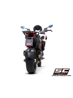 Tłumik SC-Project S1 Titanium + Carbon (Slip on) - Ducati Multistrada 1260 [18-20]