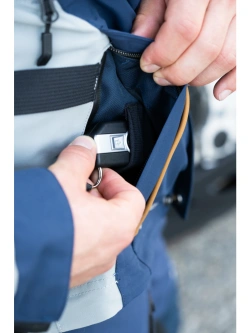 Kurtka motocyklowa tekstylna Klim Latitude niebieska