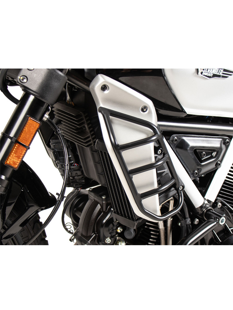 Osłona chłodnicy Hepco&Becker Ducati Scrambler 800 Nightshift/Full Throttle (23-) czarna