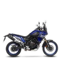 Tłumik motocyklowy LeoVince One Evo Yamaha Tenere 700/ World Raid/ Rally/ Extreme/ Explore (19-) czarny [bez homologacji]