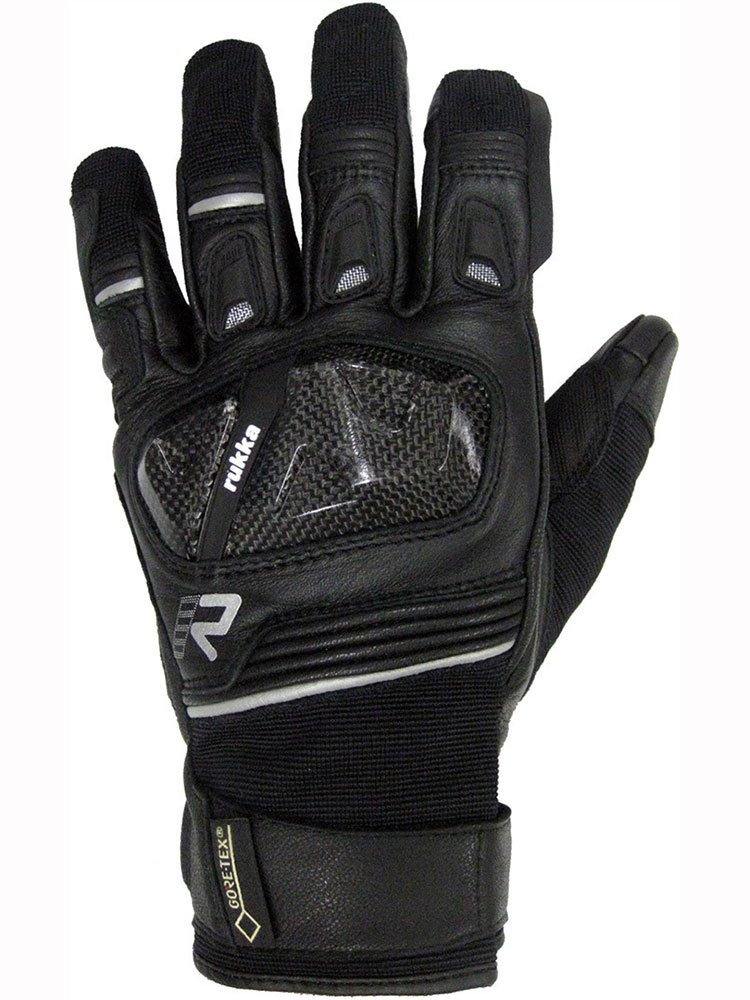 Rękawice motocyklowe skórzano-tekstylne Rukka Ceres 2.0 czarno-białe