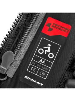 Kurtka motocyklowa tekstylna Shima Dune czarno-niebieska