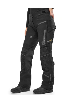 Spodnie motocyklowe damskie tekstylne Shima Tracker czarne
