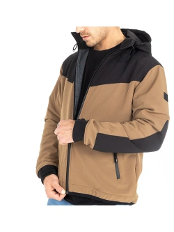 Softshell motocyklowy John Doe XTM V3 brązowo-czarny