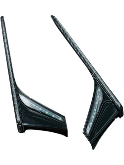 Listwy ozdobne z oświetleniem LED boczne Kuryakyn Honda GL 1800 Goldwing (12-17) czarne