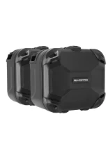 Zestaw: kufry boczne DUSC M i L + stelaże PRO SW-Motech Voge 625 DSX (24-) [poj.: 33l + 41l]
