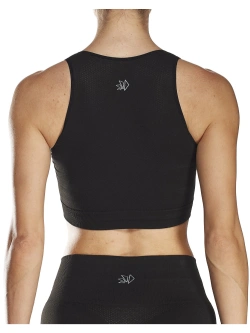 Koszulka termoaktywna na ramiączkach SIXS 4-Season damska czarna