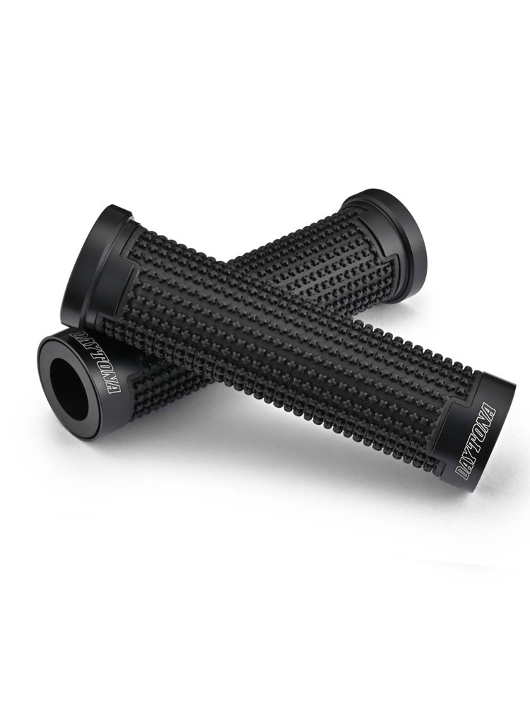 Manetki Daytona Products GGDM-Cross z czarnym aluminiowym pierścieniem 125 mm czarne