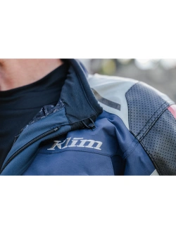 Kurtka motocyklowa tekstylna Klim Kodiak niebiesko-czerwona