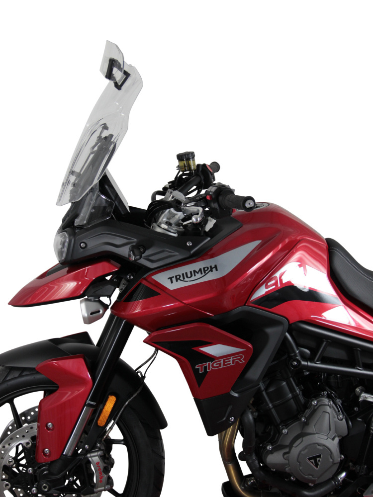 Szyba motocyklowa MRA Vario Touring "VTM" Triumph Tiger 900 (19-24)/ GT PRO/ Tiger 850 Sport (19-) przeźroczysta