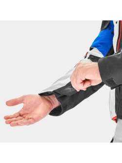 Kurtka motocyklowa tekstylna Shima Dune czarno-niebieska