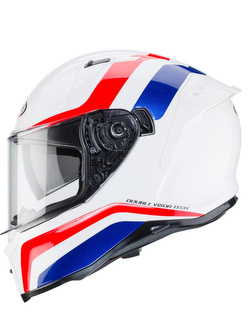 Kask integralny Caberg Avalon Blast biało-niebieski