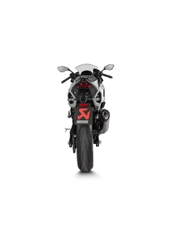 Tłumik motocyklowy Akrapović Kawasaki Ninja 7 ABS Hybrid (24-) tytanowy [z homologacją]