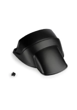 Przedłużenie błotnika motocyklowego przedniego PUIG Vespa GTS 125 (07-22/ 300 (08-22)/ Super (19-22)/ Super Sport (17-22) czarne, matowe