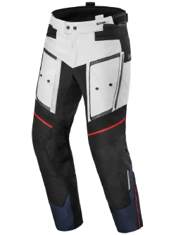 Spodnie motocyklowe tekstylne Shima Hero 3.0 szaro-niebieskie