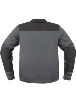 Kurtka motocyklowa tekstylna Icon Upstate Mesh CE czarno-szara