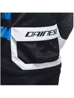 Kurtka motocyklowa tekstylna Dainese Desert Tex szaro-czarno-niebieska