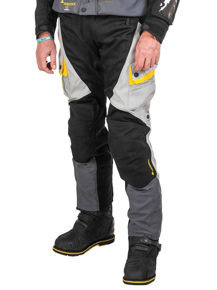 Spodnie motocyklowe tekstylne Touratech Companero Summer Traveller szare