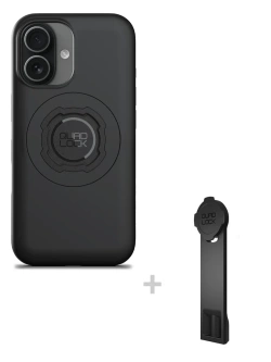 Zestaw: etui MAG na telefon iPhone 17 (magnetyczne) oraz adapter do statywu Quad Lock