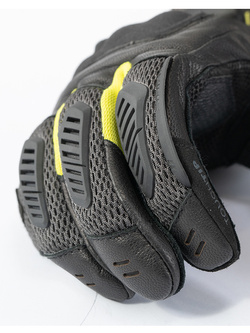 Rękawice motocyklowe Shima Hero czarno-fluo