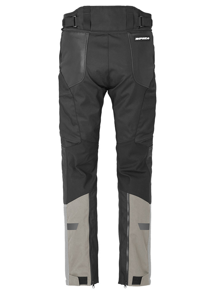Spodnie motocyklowe skórzane Spidi Vent Pro H2Out czarno-szare