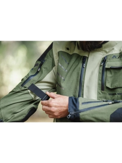 Kurtka motocyklowa tekstylna Klim Badlands Pro A3 zielona