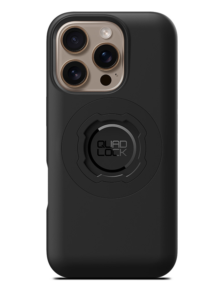 Zestaw rowerowy: etui na telefon iPhone 16 Pro + mocowanie Quad Lock