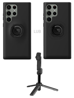 Zestaw: etui na telefon Samsung Galaxy S23 Ultra + statyw/ selfie stick Quad Lock
