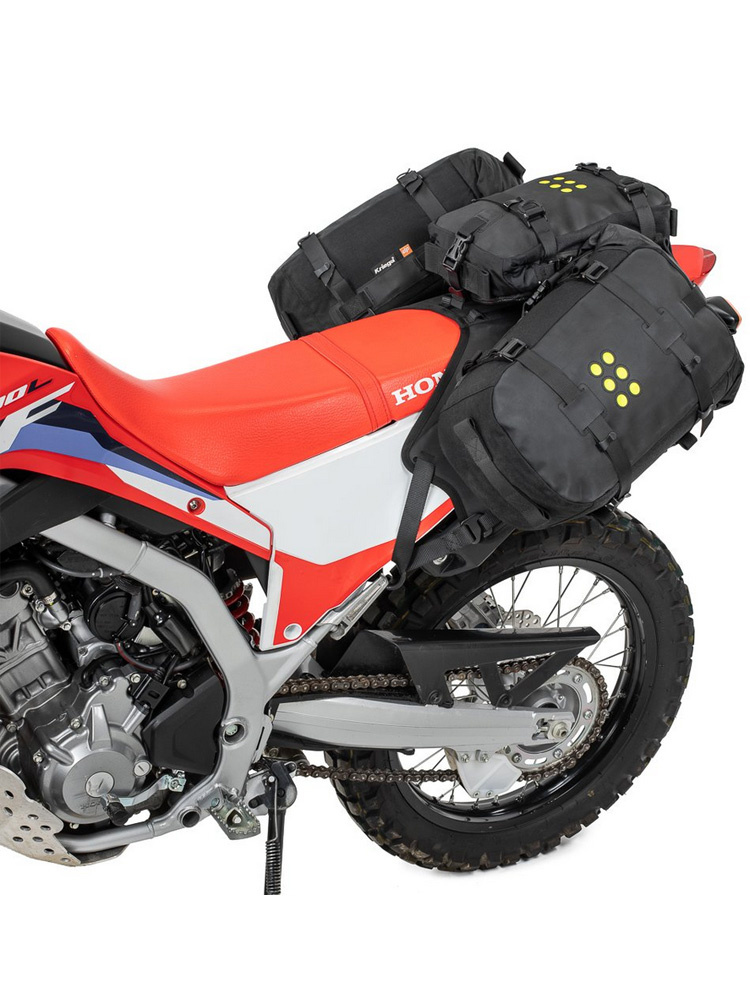 System pasków mocujących do toreb OS Kriega OS-Base do Honda CRF300L / CRF300 Rally