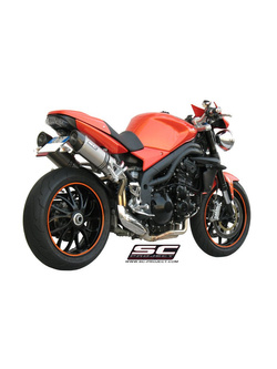 Tłumiki owalne SC-Project do Triumph SPEED TRIPLE 1050 [05-06]