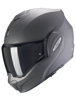 Kask szczękowy Scorpion Exo-Tech Evo Solid antracytowy matowy