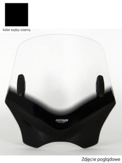 Szyba motocyklowa MRA V-Flow Screen "C" + zestaw montażowy HKS-D BMW R 1200 R (06-10) czarna