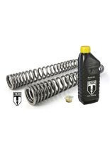 Zestaw sprężyn progresywnych przedniego zawieszenia widelca Touratech Black-T do Triumph Bonneville Bobber (17-)